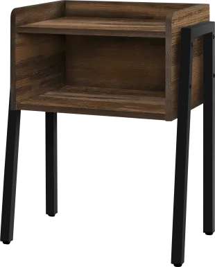Divison Brown Accent Table