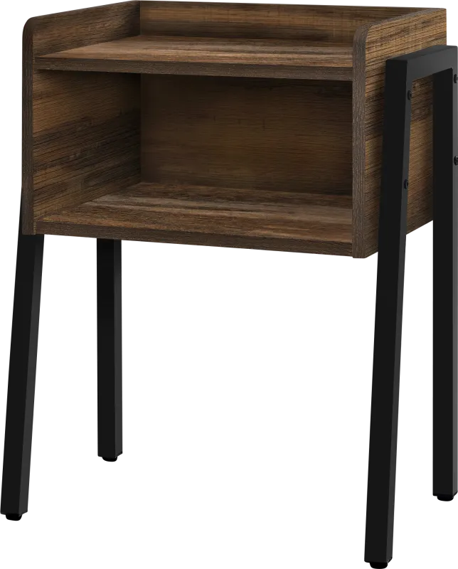 Divison Brown Accent Table