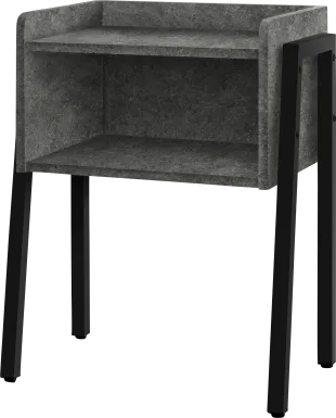 Division Gray Accent Table