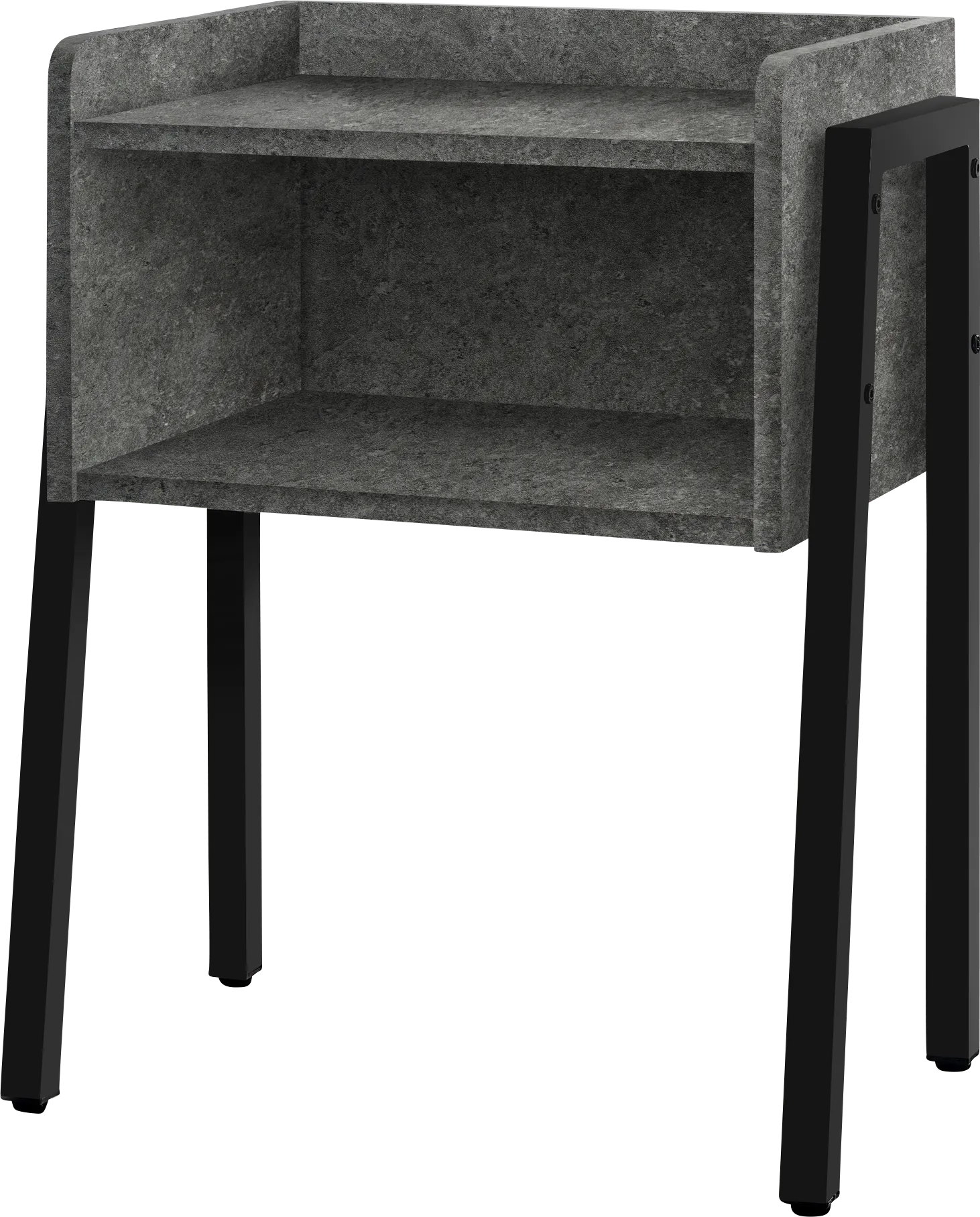 Division Gray Accent Table - Image 1