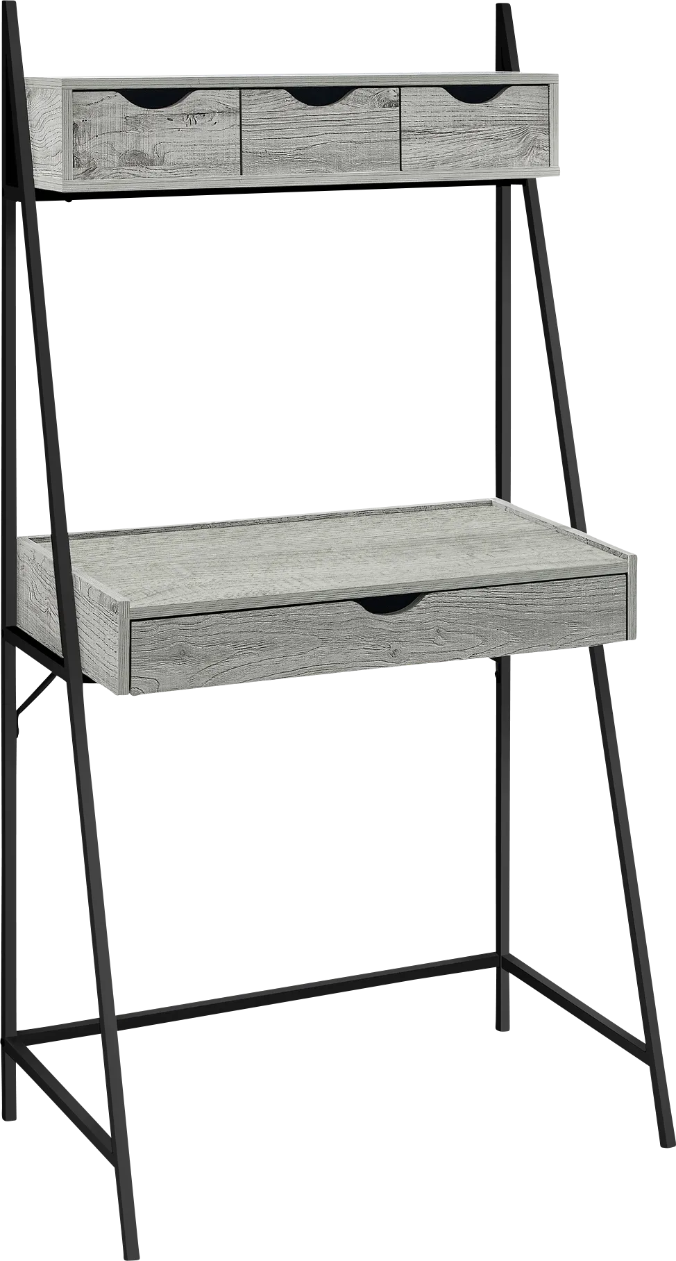 Hanoverway Gray Desk - Thumbnail - Image 1