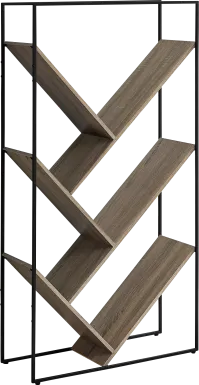 Overlook Terrace Beige Bookcase