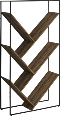 Overlook Terrance Brown Bookcase