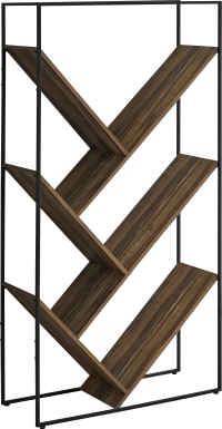 Overlook Terrance Brown Bookcase