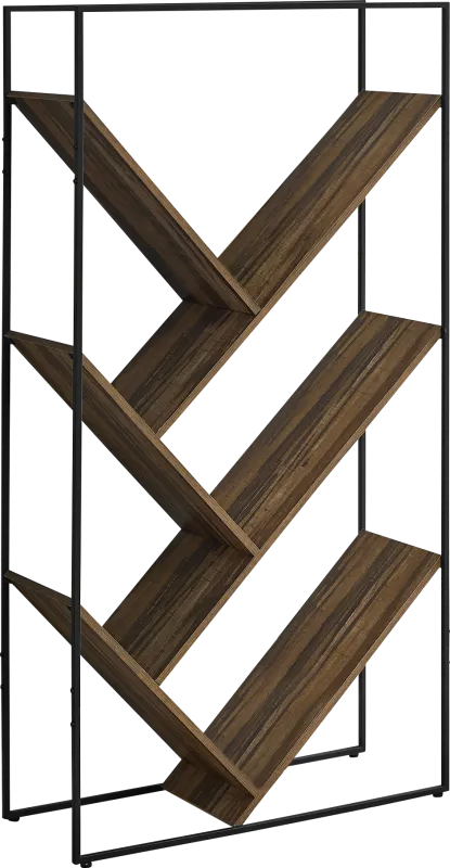 Overlook Terrance Brown Bookcase