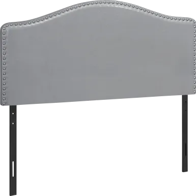 Quencer Gray Full Headboard