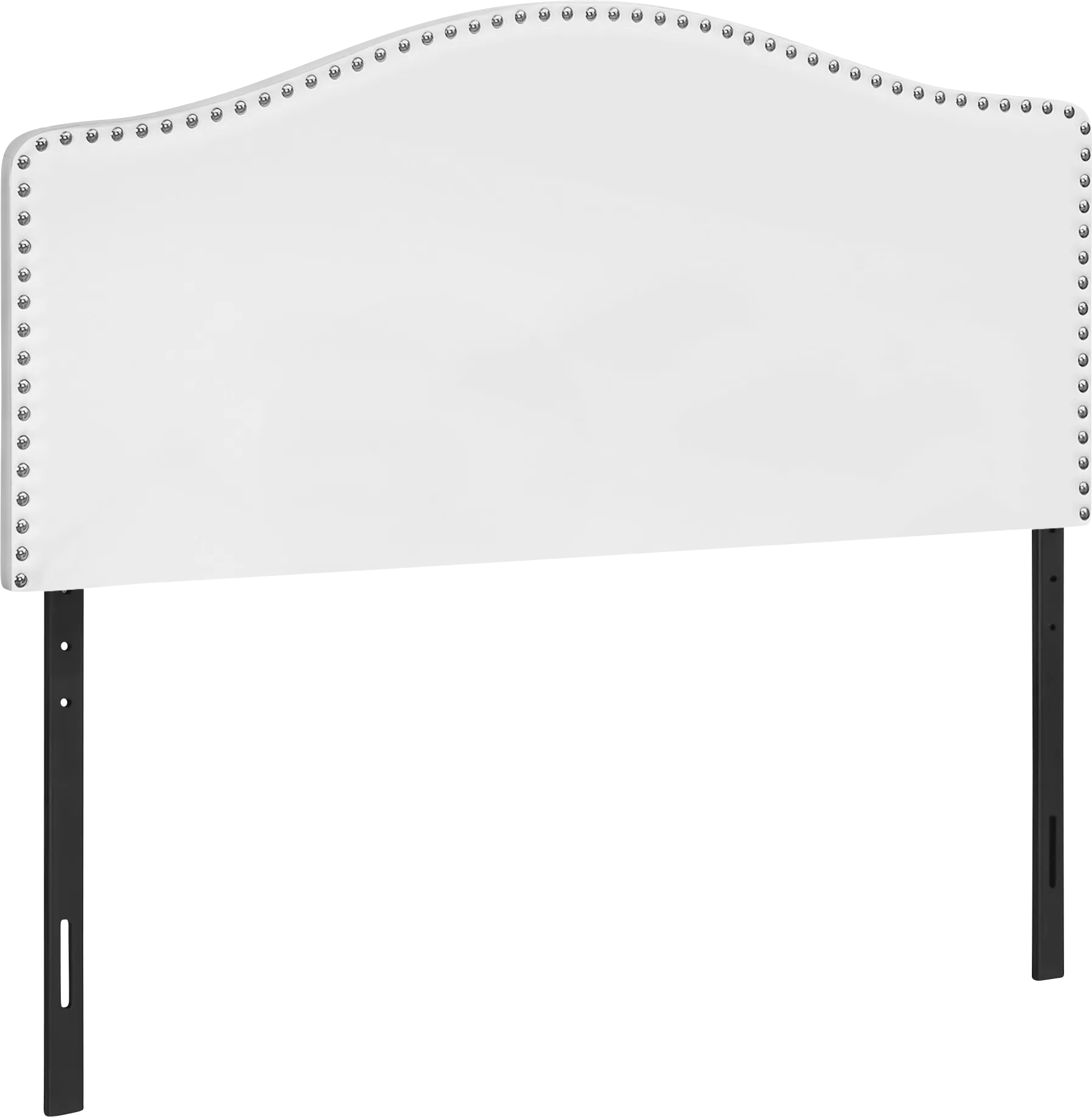 Quencer White Full Headboard - Image 1