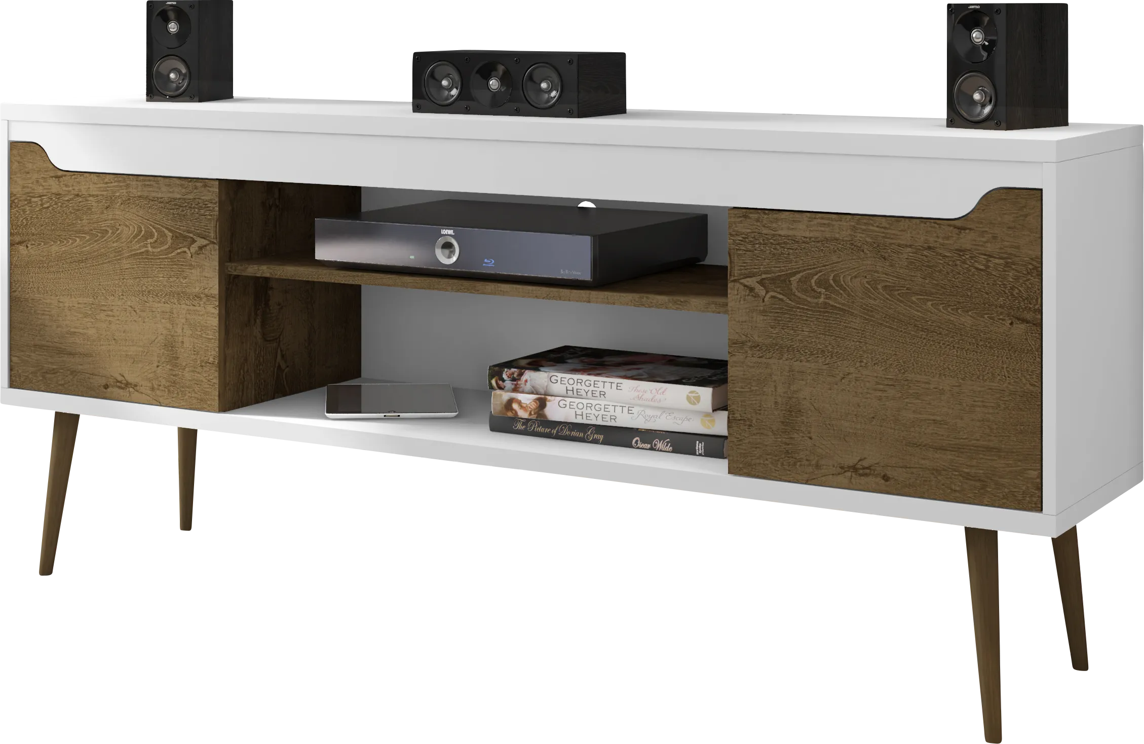 Laxford White 63 in. Console - Thumbnail - Image 1