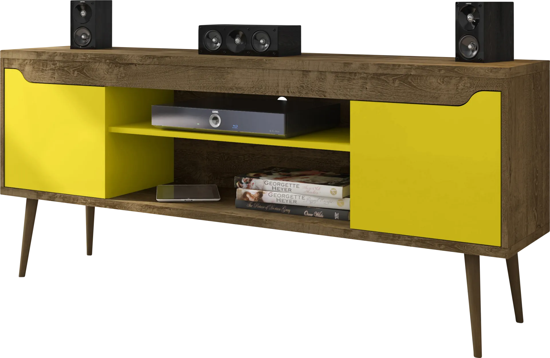 Navorro Brown 63 in. Console - Image 1