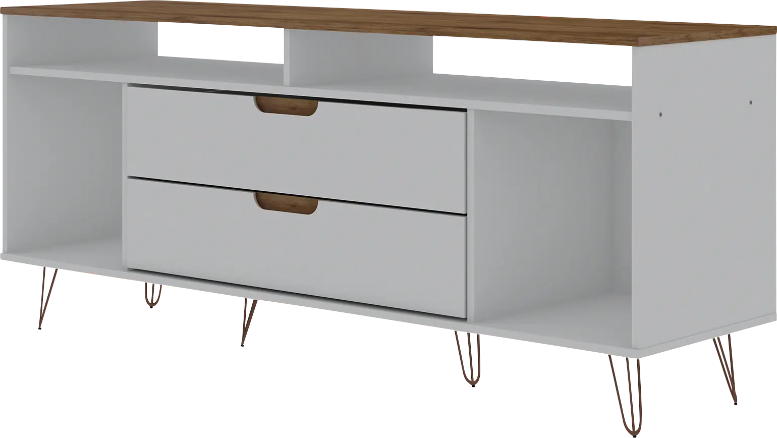 Mcbean White 63 in. Console