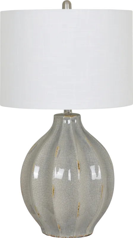 Finchley Spring Gray Table Lamp