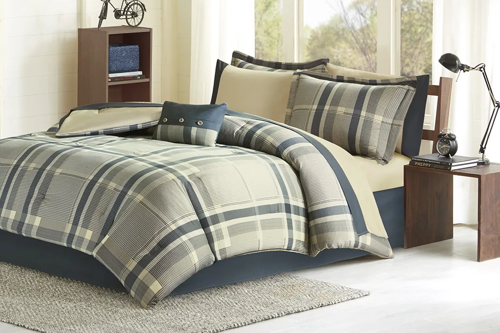 Kids Plain Jake Beige Twin Comforter Set - Image 2