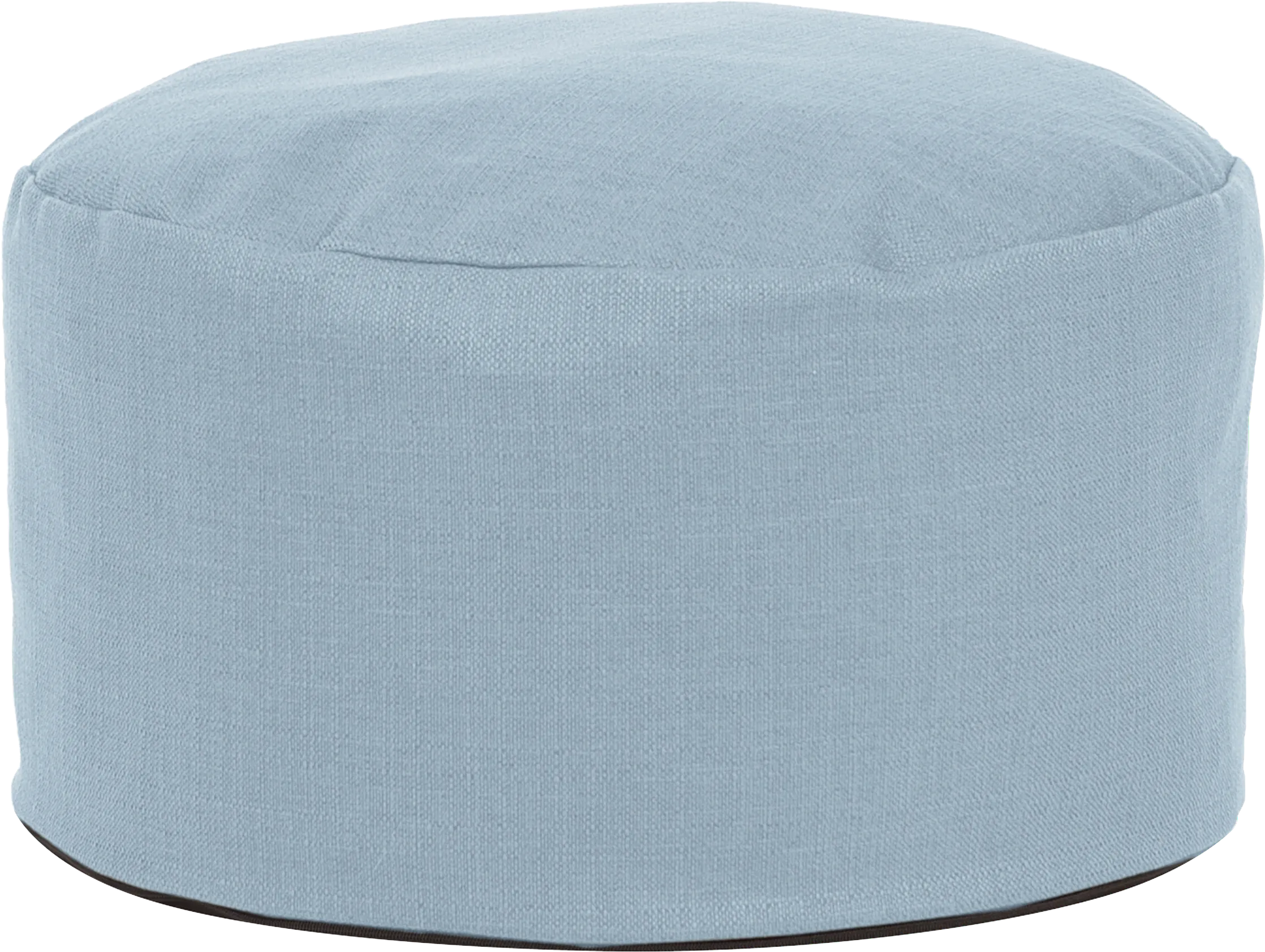 Hartline Blue Pouf - Thumbnail - Image 1