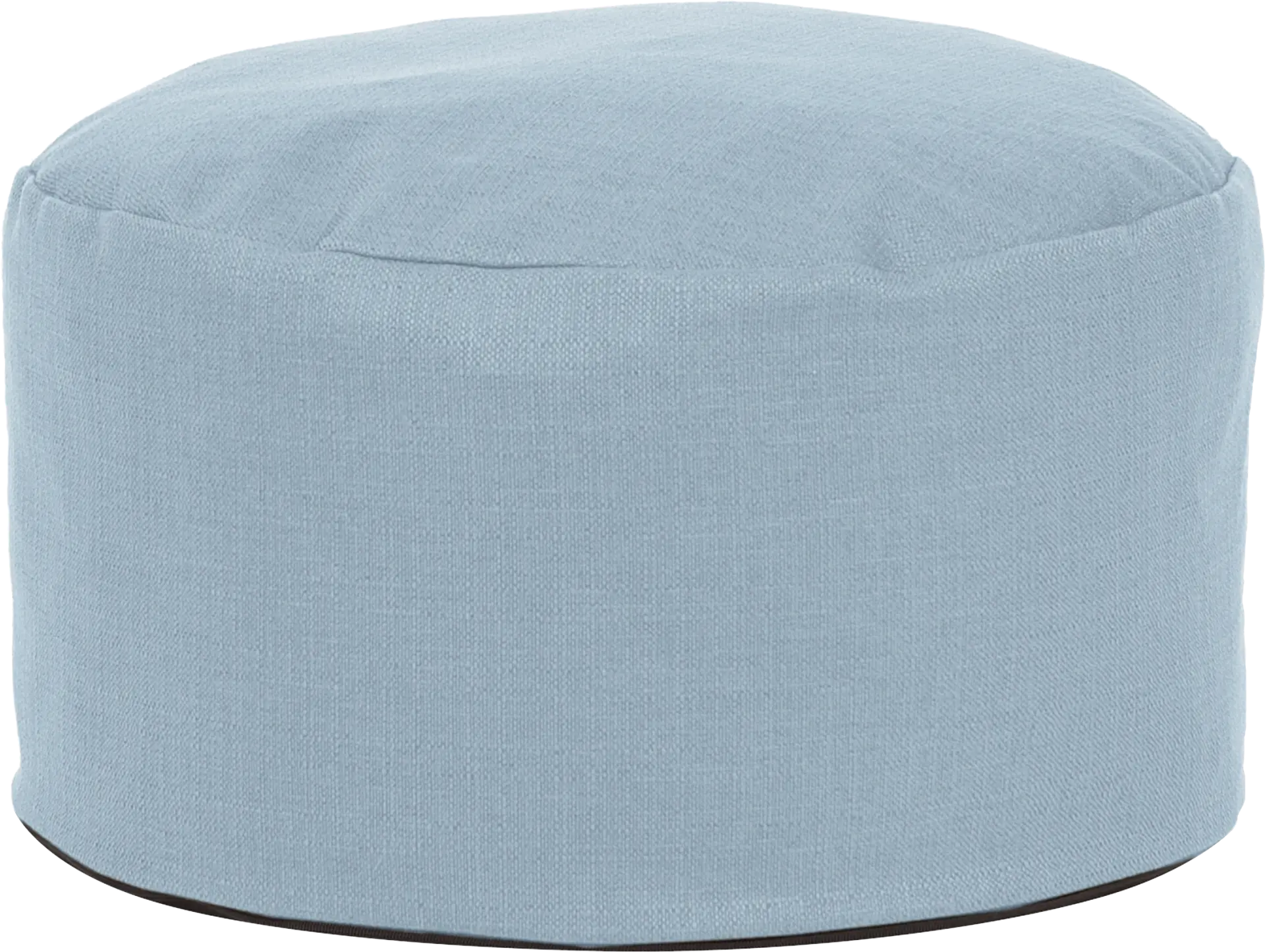 Hartline Blue Pouf