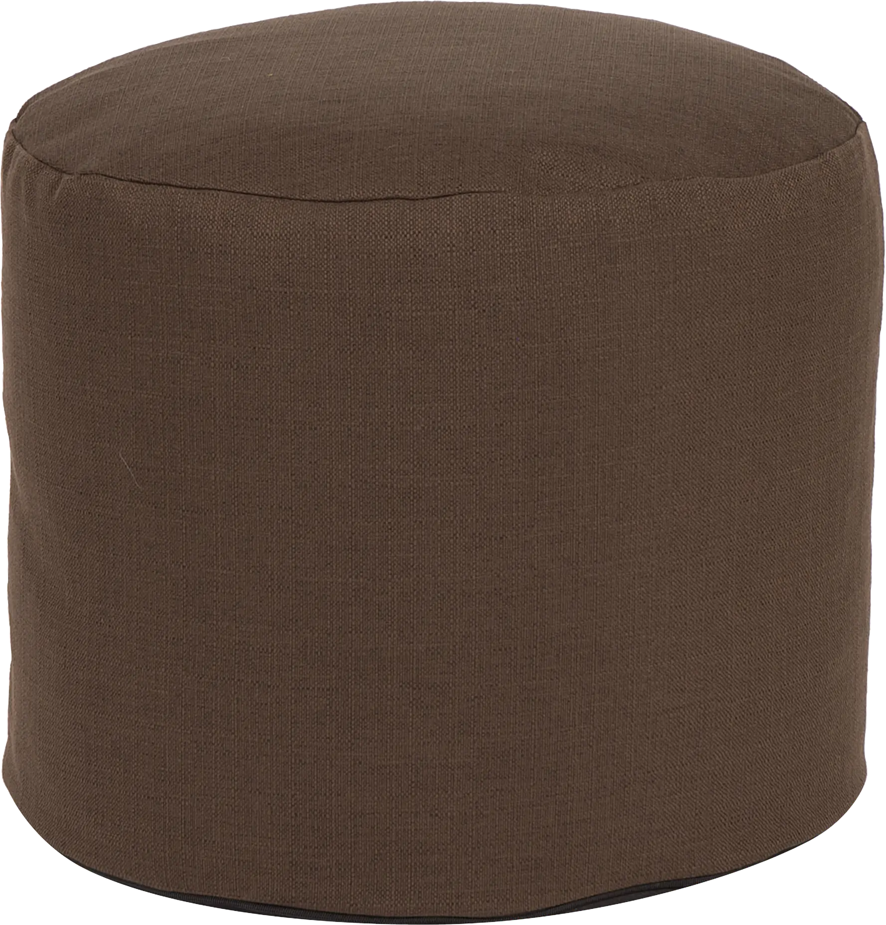 Henninger Brown Pouf