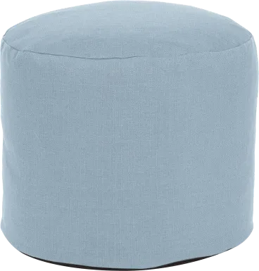 Henninger Blue Pouf