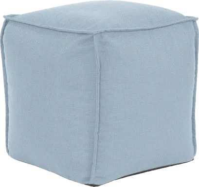 Olney Blue Pouf