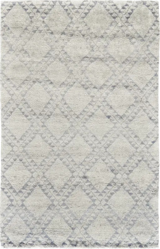 Hazy Gray 2'6 x 8' Runner Rug