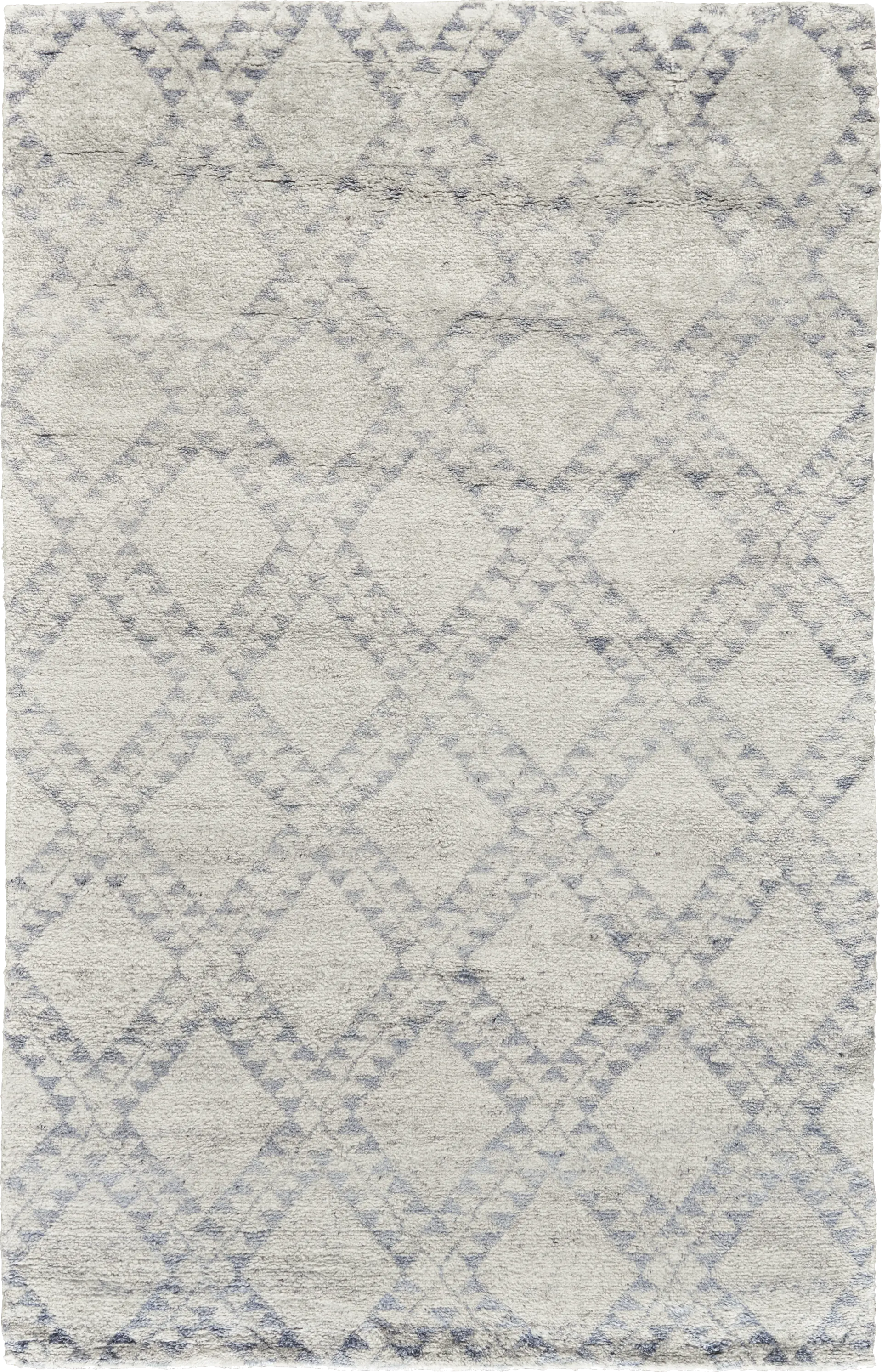Hazy Gray 2'6 x 8' Runner Rug