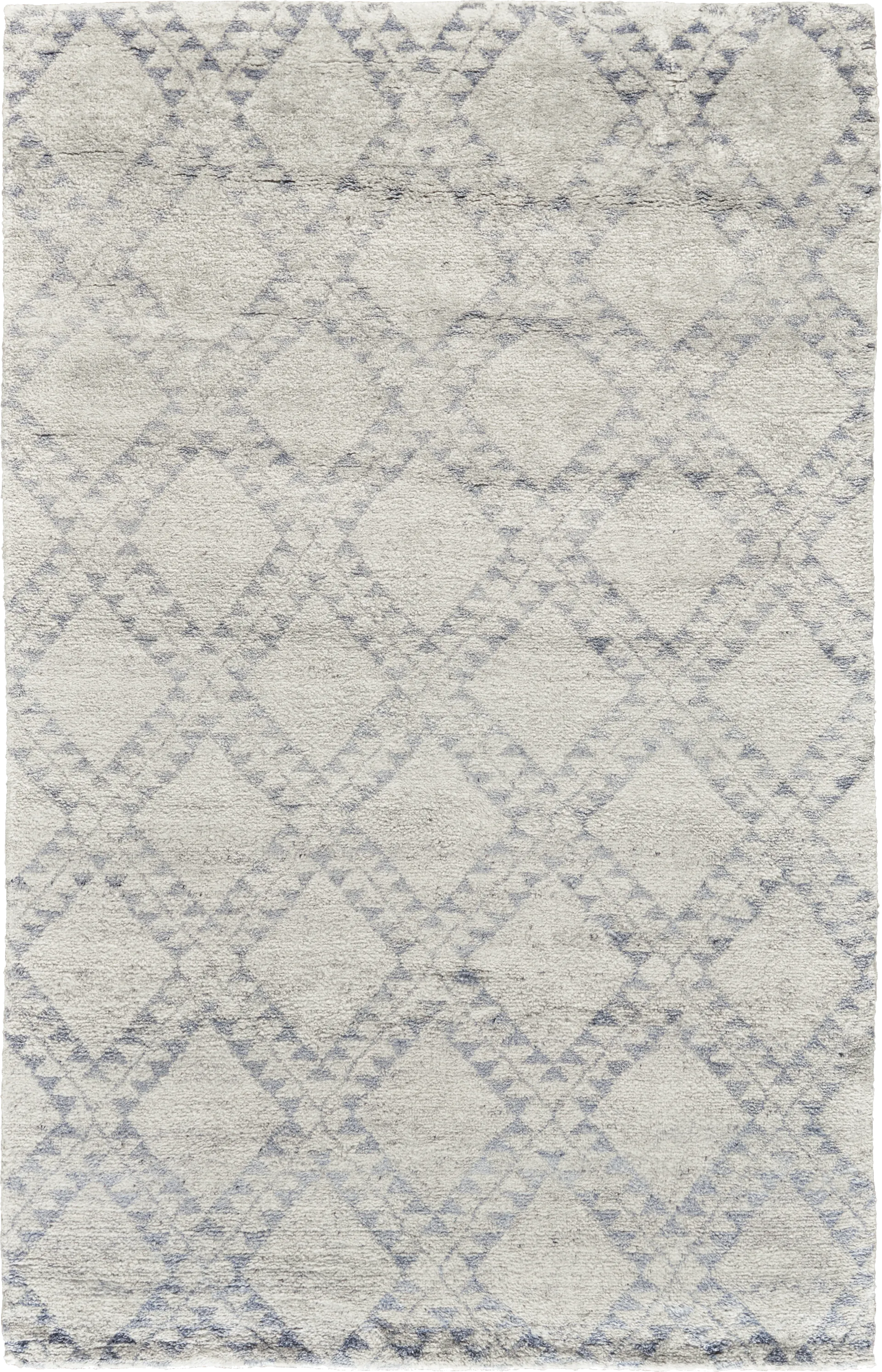 Hazy Gray 2'6 x 8' Runner Rug - Image 1