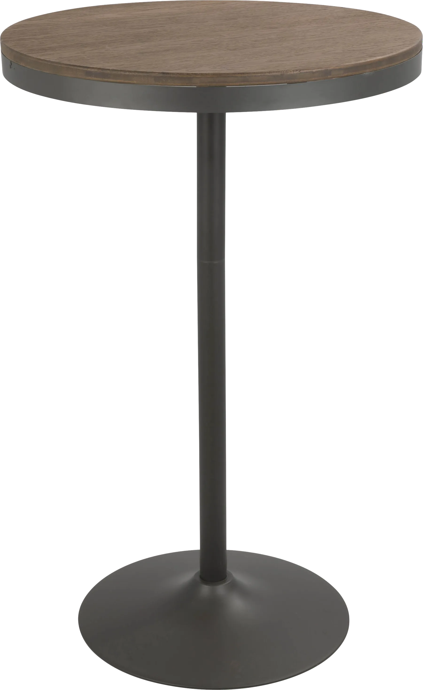 Chaz Gray-Brown Bistro Table - Image 1
