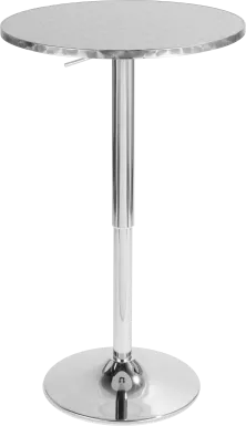 Avrum Chrome Bistro Table