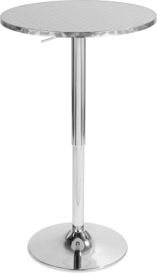 Avrum Chrome Bistro Table