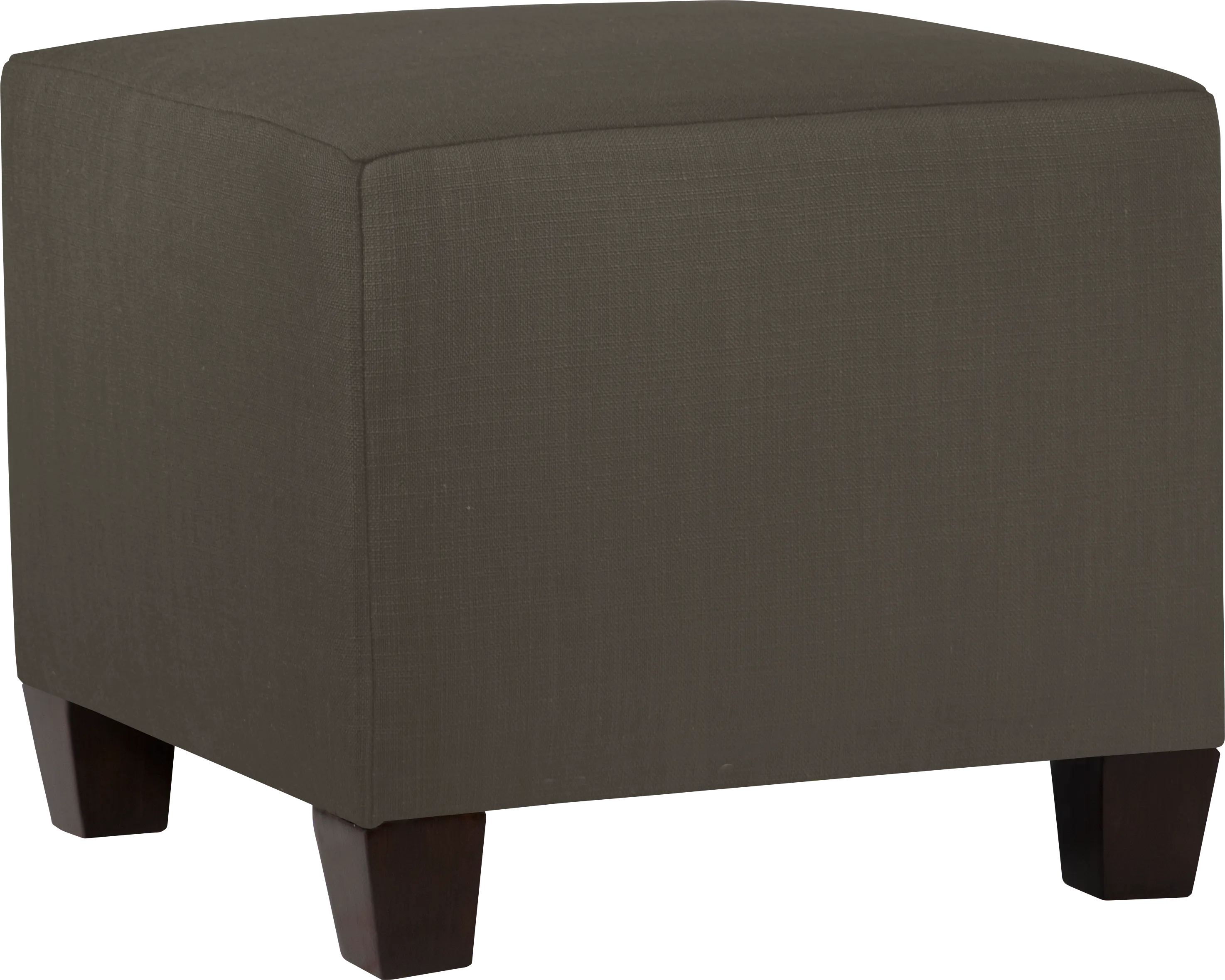 Alona Gray Ottoman - Thumbnail - Image 1