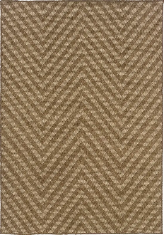 Stefan Mushroom 6'7 x 9'6 Indoor/Outdoor Rug