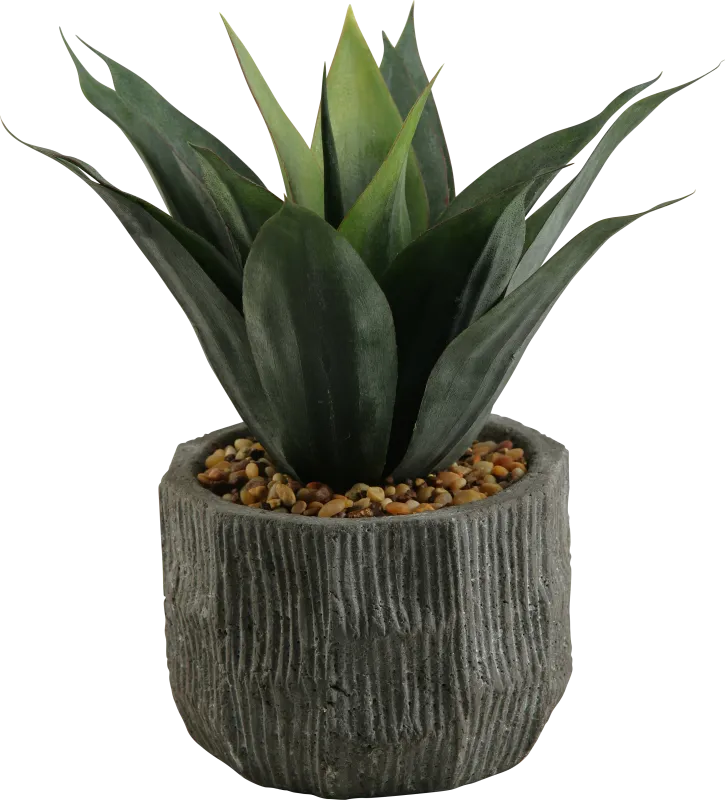 Kaylen Green Agave Silk Plant