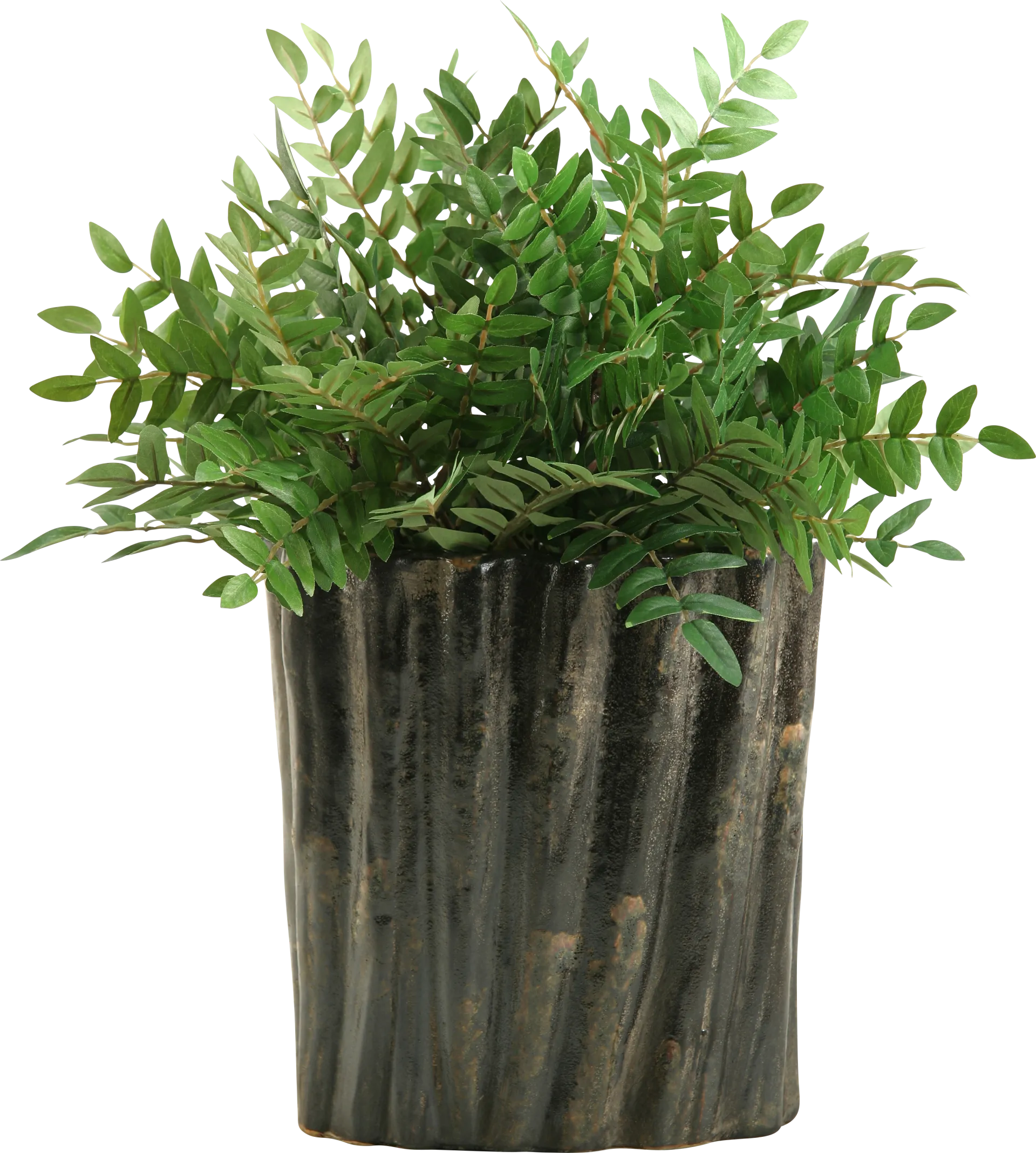 Kieryn Green Locust Large Silk Plant - Image 1