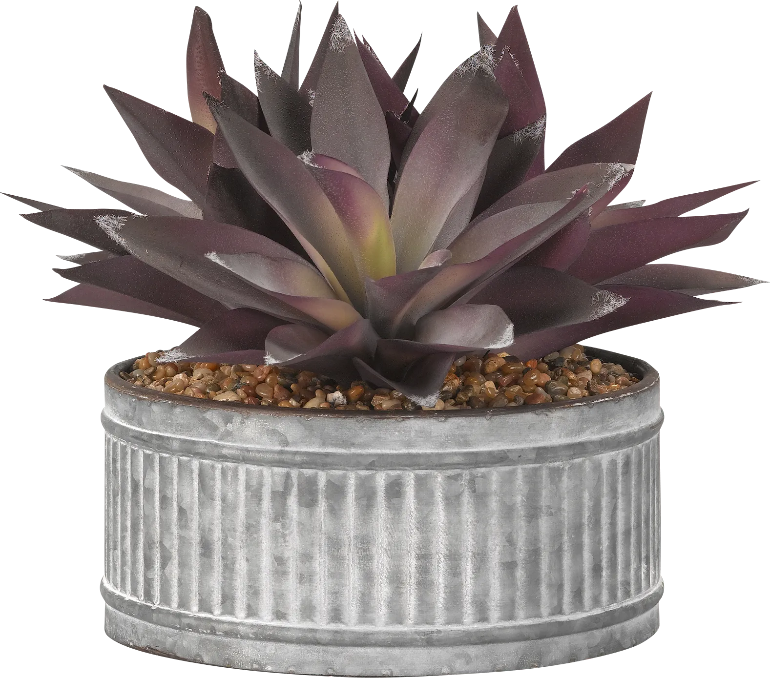 Kyelle Purple Aloe Silk Plant - Image 1