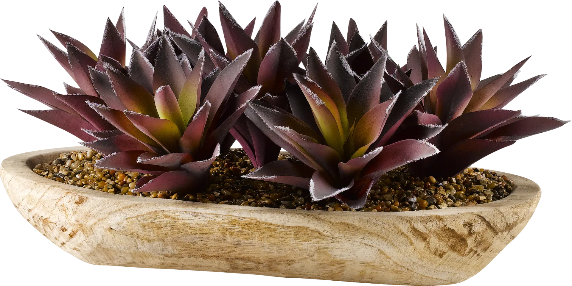Domenica Purple Aloe Silk Plant - Image 1
