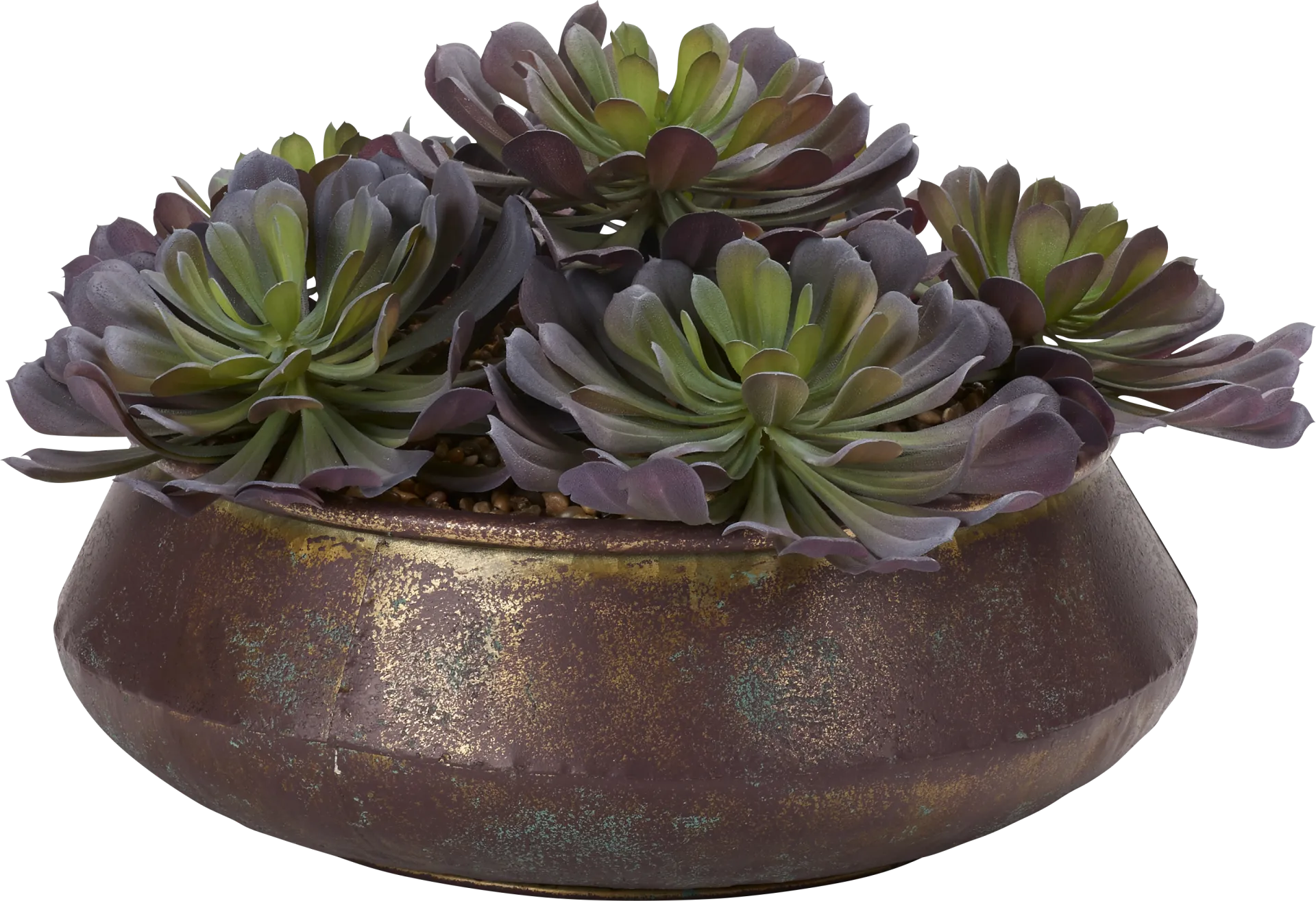 Malikia Green Echeveria Silk Plant - Image 1