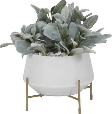 Sherrie Green Lamb's Ear Silk Plant