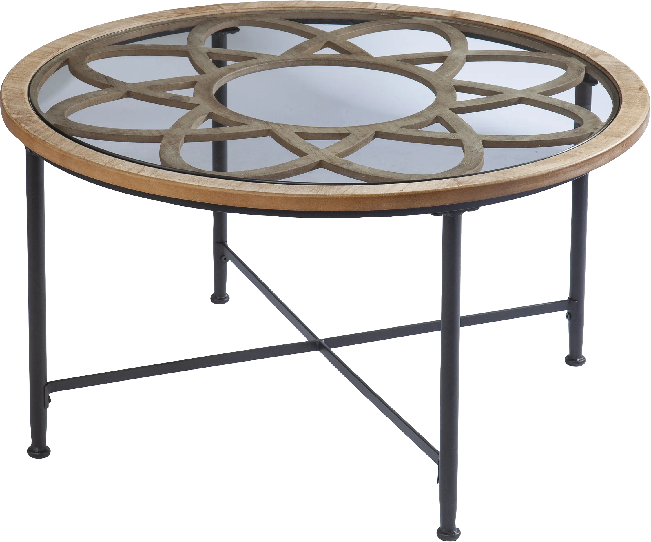 Colston Natural Cocktail Table - Thumbnail - Image 1