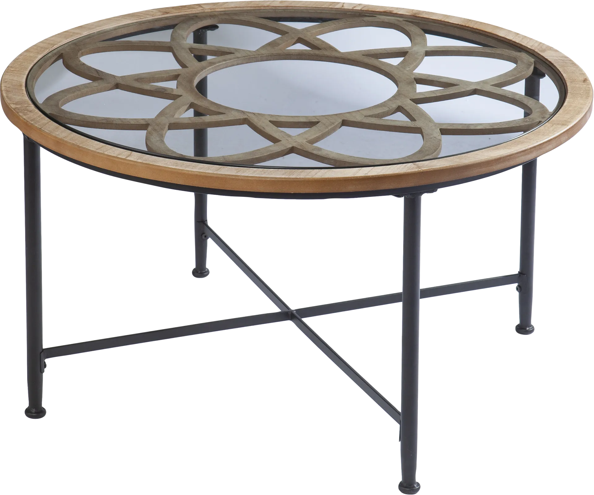 Colston Natural Cocktail Table - Image 1