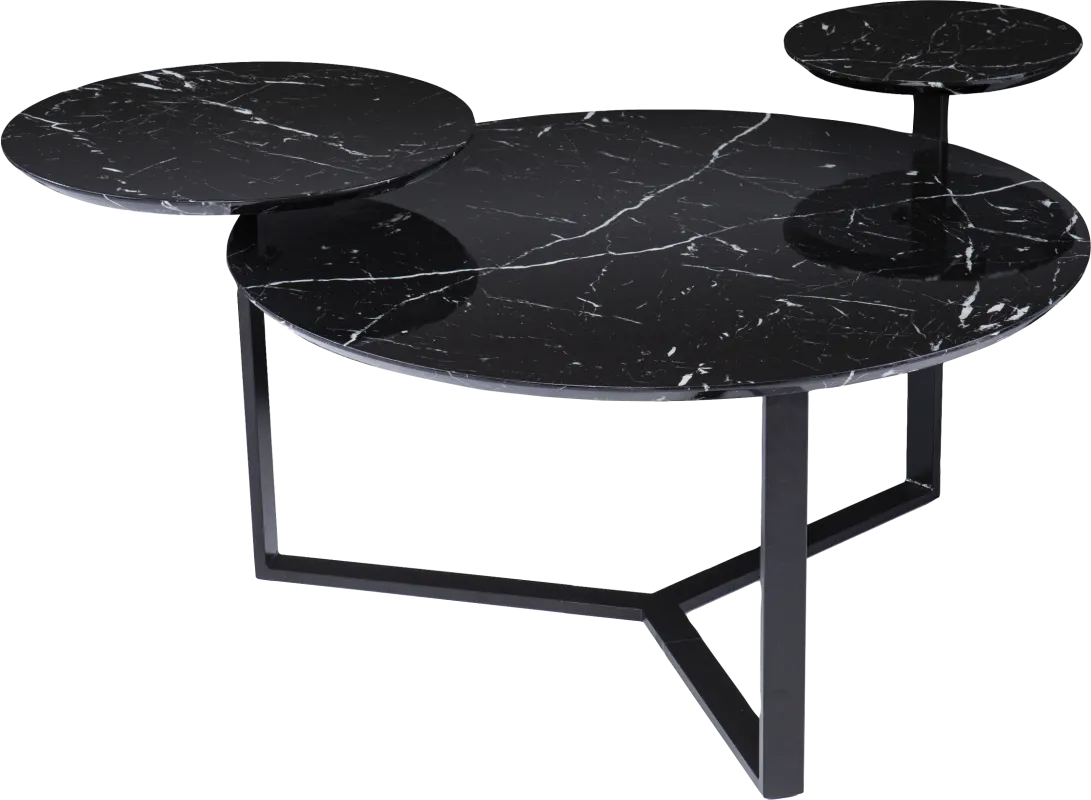 Cliff Way Black Cocktail Table