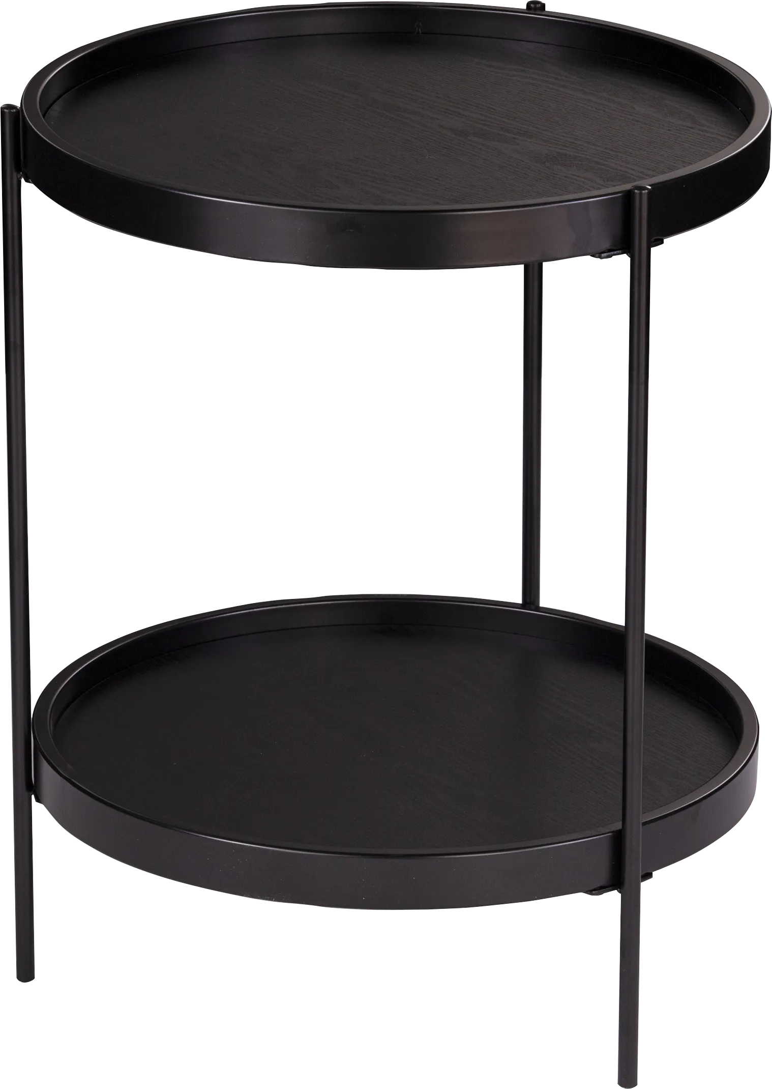 Coolfont Court Black End Table - Image 1