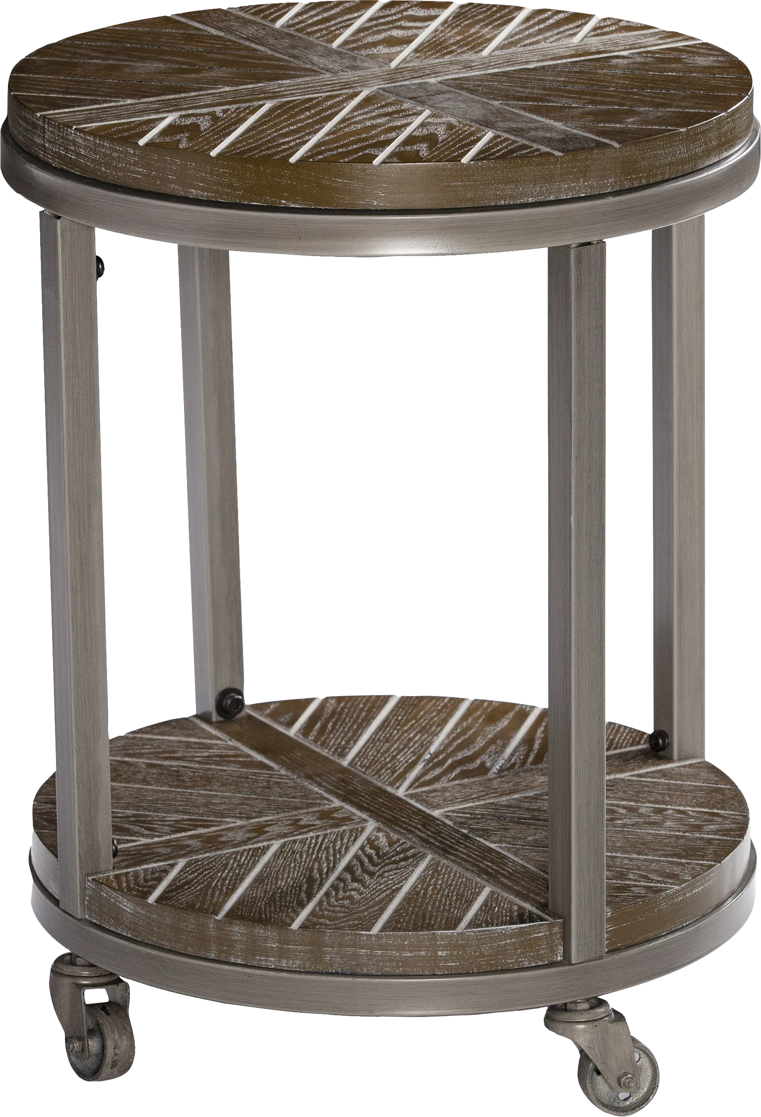 Stonymade Brown End Table - Image 1