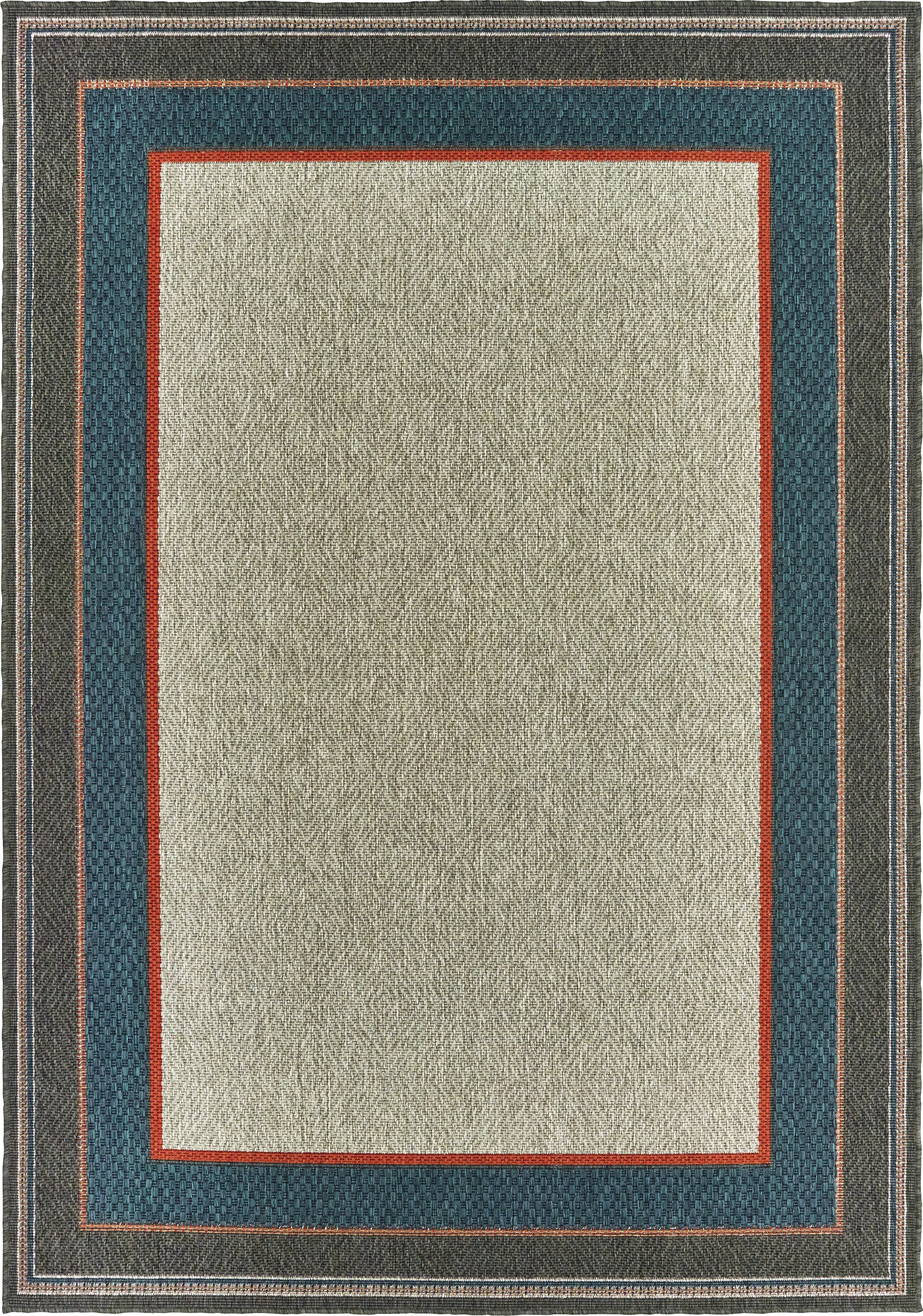 Luka Cobblestone 6'7 x 9'2 Indoor/Outdoor Rug - Thumbnail - Image 1
