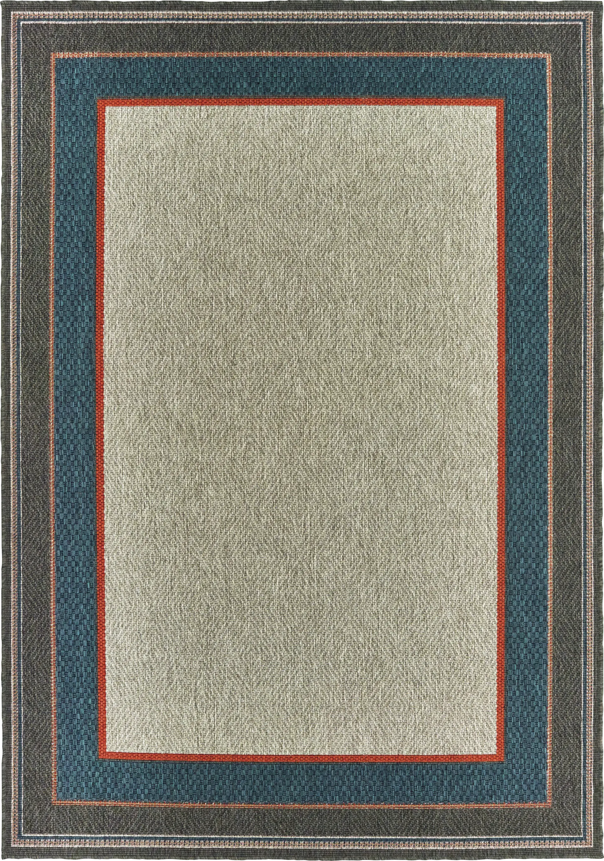 Luka Cobblestone 7'10 x 10' Indoor/Outdoor Rug