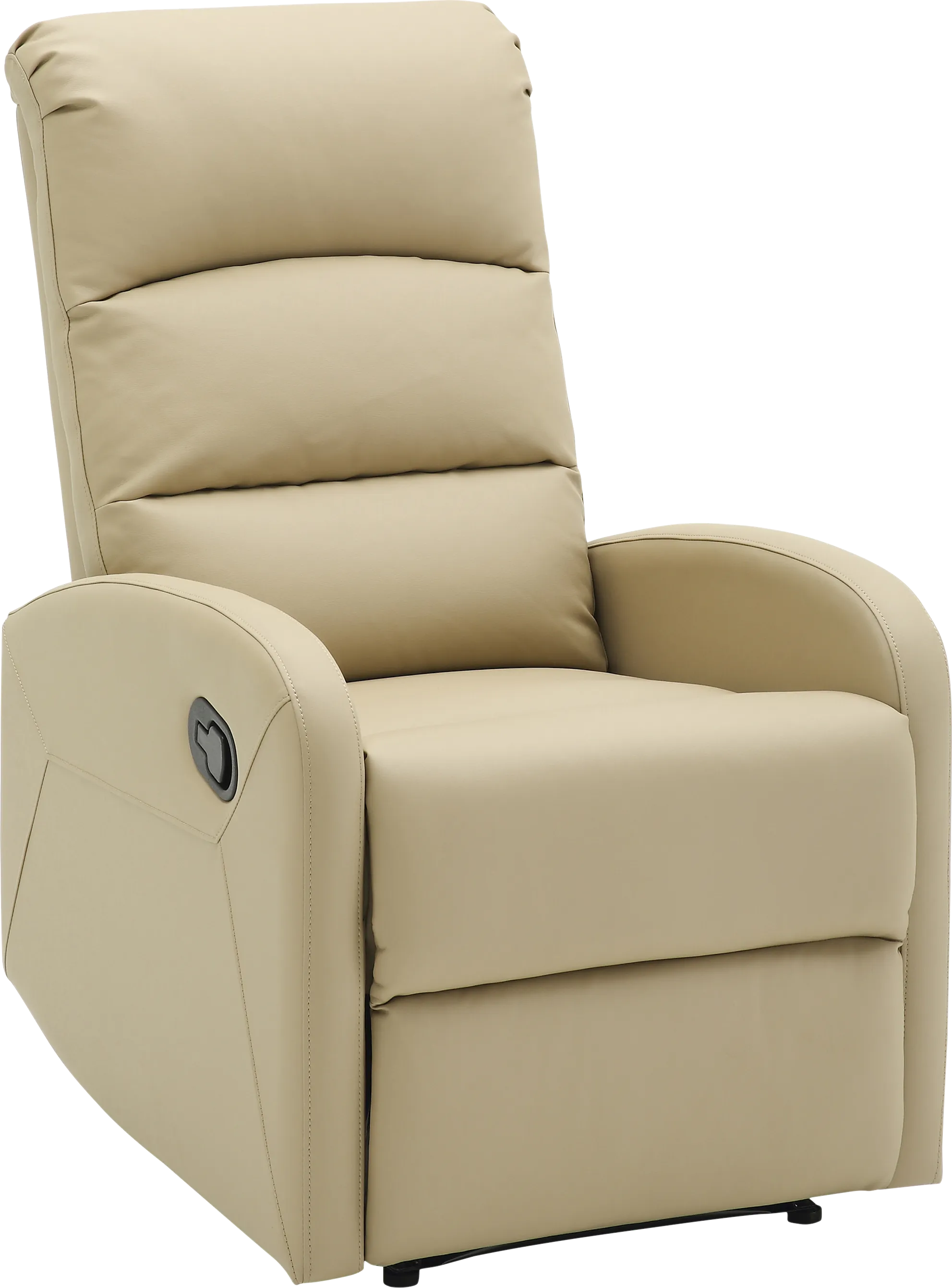 Royervista Beige Recliner - Thumbnail - Image 1
