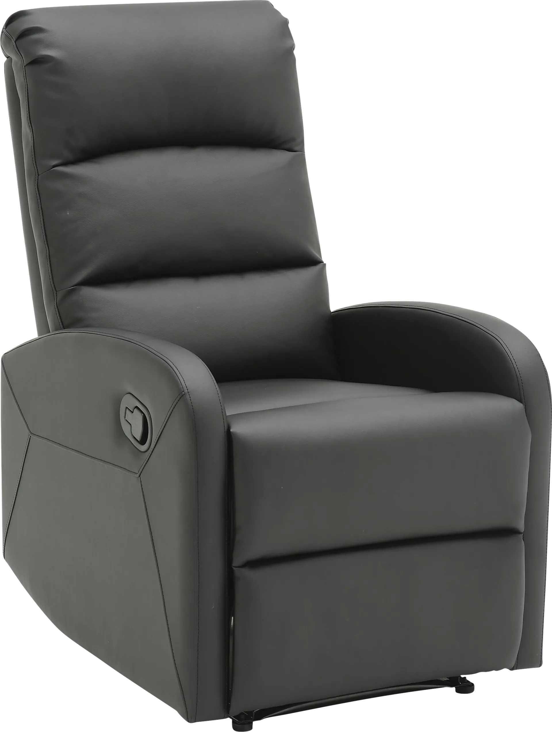 Royervista Black Recliner - Image 1