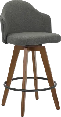 Abinger II Gray Counter Height Stool