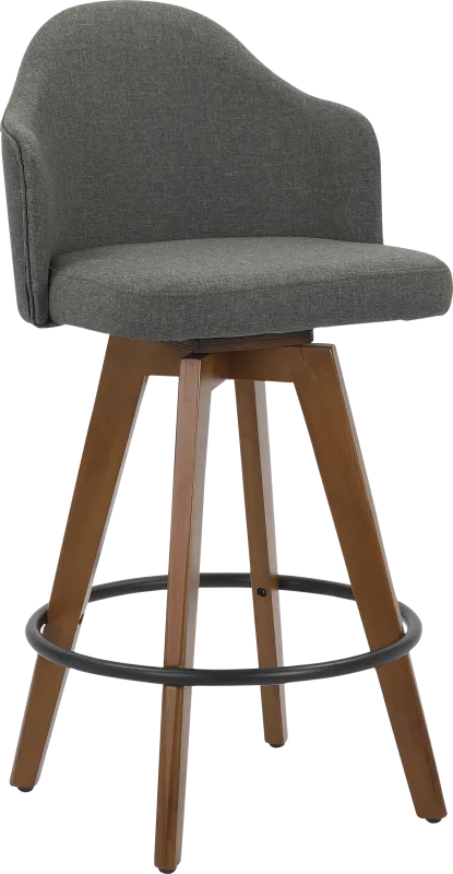 Abinger II Gray Counter Height Stool