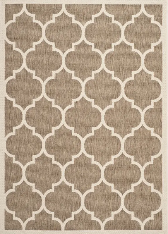 Marilina Camel 6'7 x 9'6 Indoor/Outdoor Rug