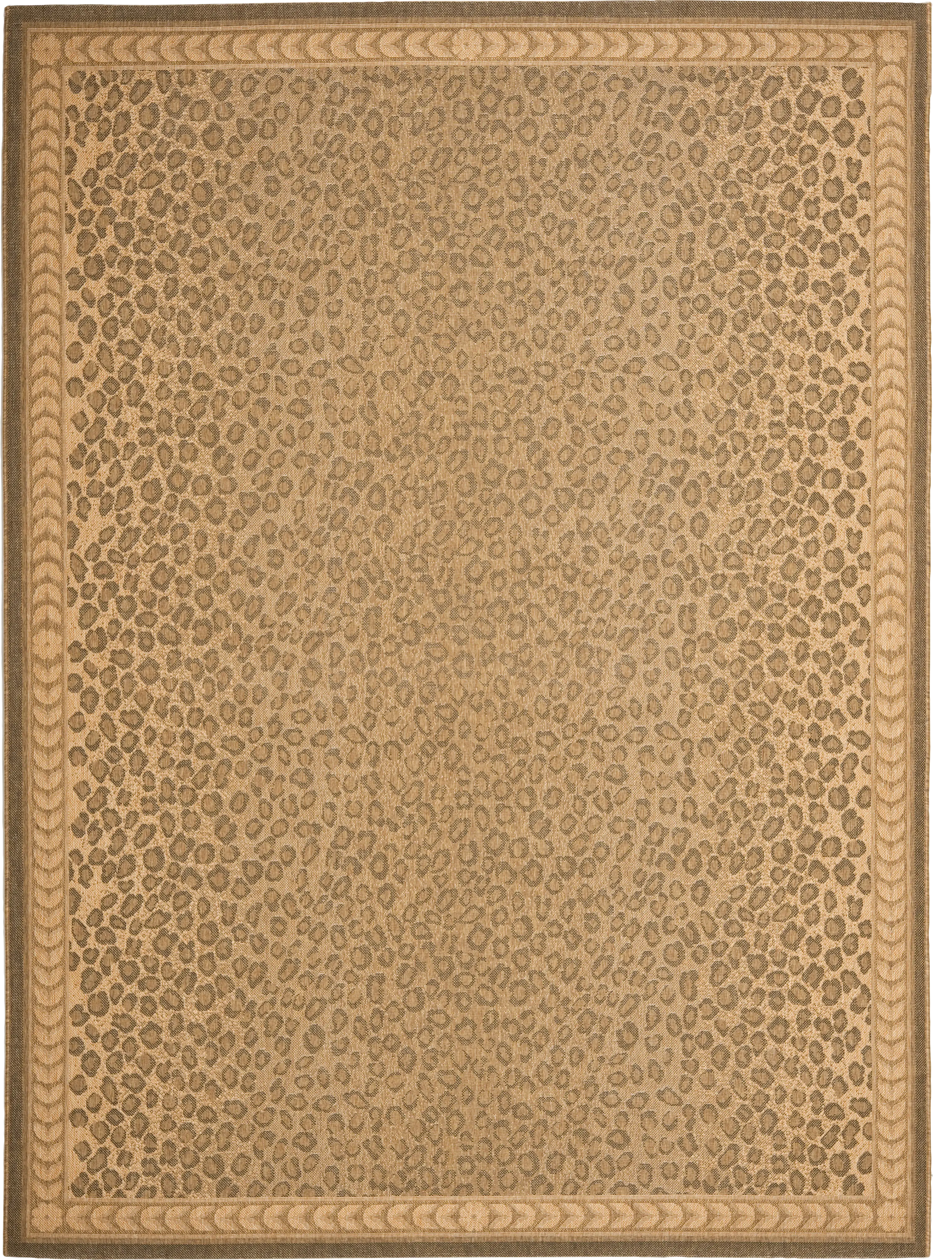 Jelena Golden Beige 8' x 11' Indoor/Outdoor Rug - Thumbnail - Image 1