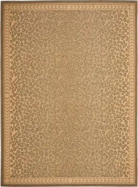 Jelena Golden Beige 8' x 11' Indoor/Outdoor Rug
