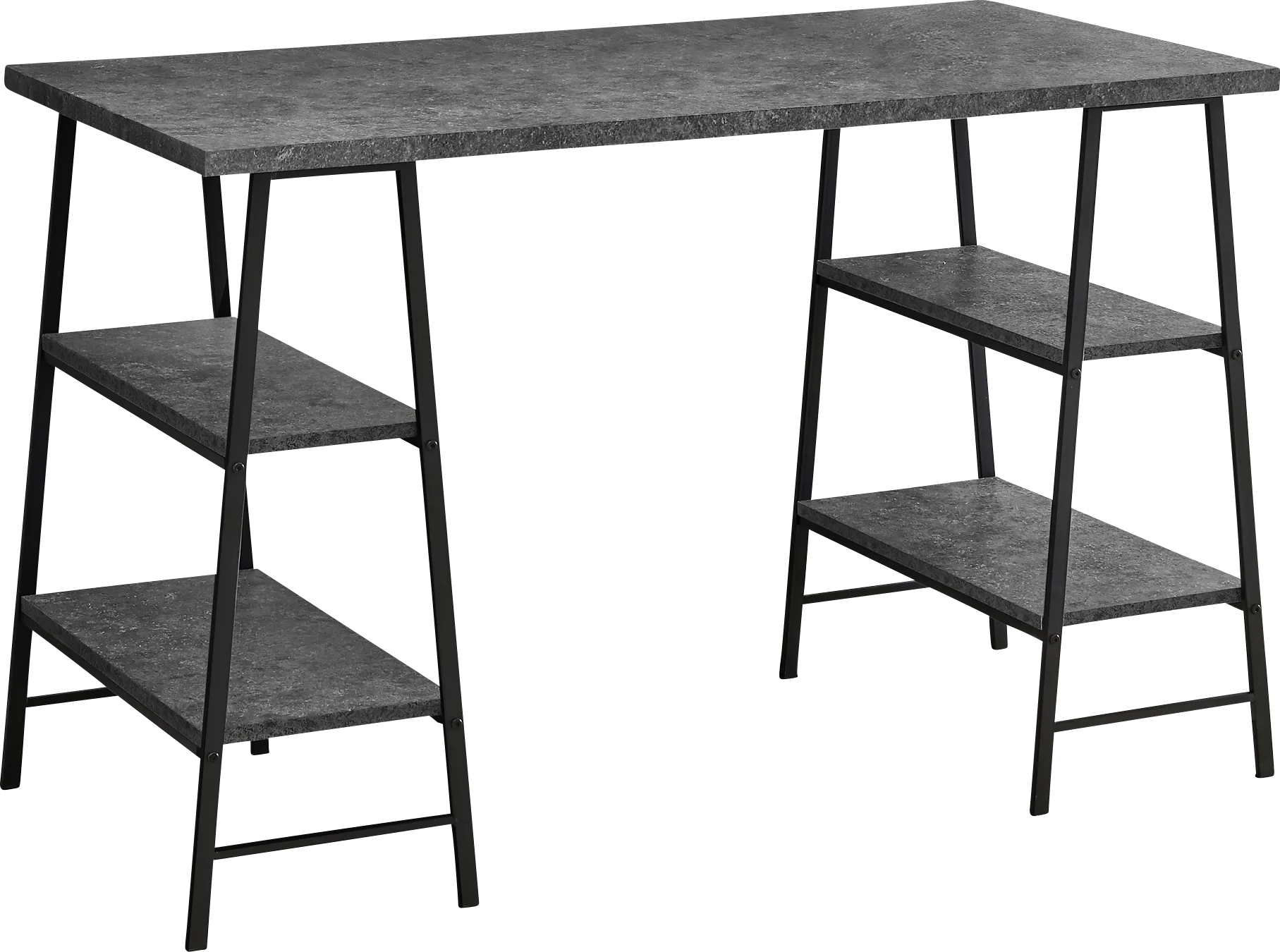 Ritze Gray Desk - Thumbnail - Image 1